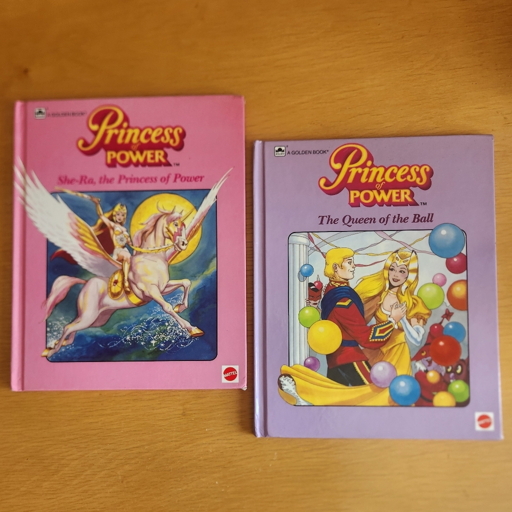 She-Ra, the Princess of Power #1, #2 - 1985 Books (Lot of 2)